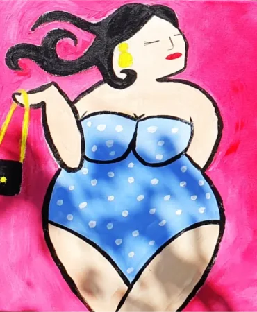 DIY - Dikke Dames schilderen